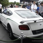 Bentley Continental GT3-R rear three quarters at Goodwood Festival of Speed 2014