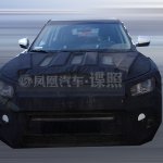 Spied in China Ssangyong X100 front