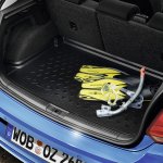 VW Polo facelift accessories - luggage tray
