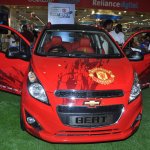Chevrolet Beat Manchester United Edition live shot front