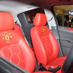 Chevrolet Beat Manchester United Edition live shot seat