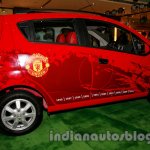 Chevrolet Beat Manchester United edition rear right three quarters
