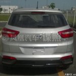 Hyundai ix25 production model spied rear