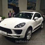 Porsche Macan front three quarters in India