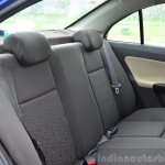 Tata Zest Diesel F-Tronic AMT Review rear seat back