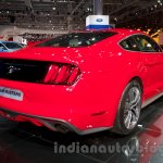 2015 Ford Mustang at the 2014 Moscow Motor Show rear quarters