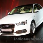 Audi A3 Sedan launch image front three quarter