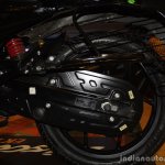 Bajaj Discover 150 F Launch rear wheel