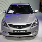 Hyundai Solaris facelift 2014 Moscow live front