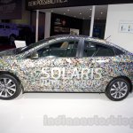 Hyundai Solaris facelift 2014 Moscow live side