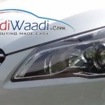 Maruti Ciaz production spied headlight