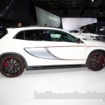 Mercedes GLA 45 AMG profile at the Moscow Motor Show 2014