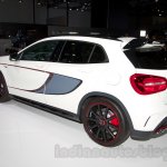 Mercedes GLA 45 AMG rear three quarter at the Moscow Motor Show 2014