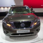Nissan Pathfinder at the 2014 Moscow Motor Show front angle