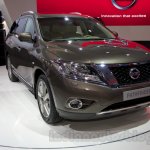 Nissan Pathfinder at the 2014 Moscow Motor Show front quarter