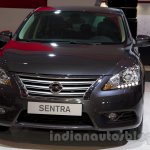 Nissan Sentra at the 2014 Moscow Motor Show front