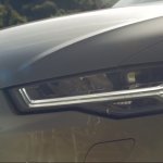 Audi A6 facelift headlamp video screen capture