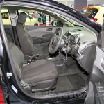 Chevrolet Aveo Manchester United Edition front seats at the 2014 Indonesia International Motor Show