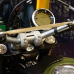 Ducati Scrambler digital instrument console at INTERMOT 2014