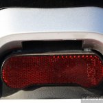 Mahindra Gusto review rear reflector
