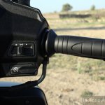Mahindra Gusto review right switch gear
