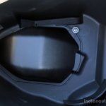 Mahindra Gusto review underseat storage