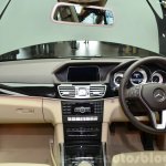 Mercedes E350 CDI launch dashboard