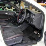 Mercedes GLA front seats at the Indonesia International Motor Show 2014