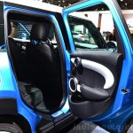 Mini 5 door rear door at the 2014 Paris Motor Show