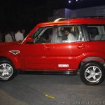 New Mahindra Scorpio side view at the launch