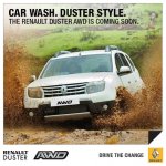 Renault Duster AWD India press shot front