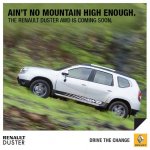 Renault Duster AWD India press shot side