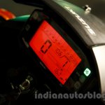 Suzuki Gixxer display at the Indian launch