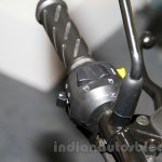 Suzuki Gixxer left handlebar at the Indian launch