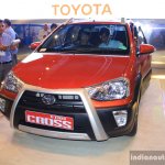 Toyota Etios Cross front at the 2014 NADA Auto Show Nepal