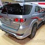 Toyota Fortuner TRD Edition rear three quarters left at the Indonesian International Motor Show 2014