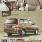 Toyota Innova Limited Edition Brochure 3