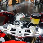 2015 BMW S 1000 RR dashboard at the INTERMOT 2014