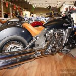 2015 Indian Scout rear three quarters 1:2 at INTERMOT 2014