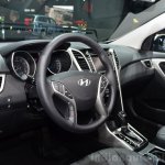 Hyundai i30 CNG interior at the 2014 Paris Motor Show