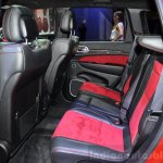 Jeep Grand Cherokee SRT Red Vapor rear seat at the 2014 Paris Motor Show