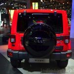 Jeep Wrangler Unlimited X rear at the Paris Motor Show 2014