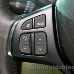 Maruti Ciaz audio controls on steering wheel