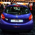 Peugeot 208 Like Edition rear at the 2014 Paris Motor Show