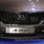 2015 Hyundai Sonata grille at 2014 Guangzhou Motor Show