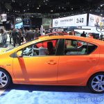 2015 Toyota Prius c side view at the 2014 Los Angeles Motor Show