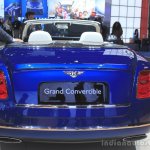 Bentley Grand Convertible rear at the 2014 Los Angeles Auto Show