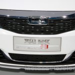 Qoros 3 City SUV grille at the 2014 Guangzhou Auto Show