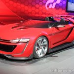 VW GTI Roadster concept front three quarters at the 2014 Los Angeles Auto Show