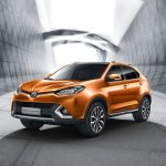 2015 MG GTS SUV front official